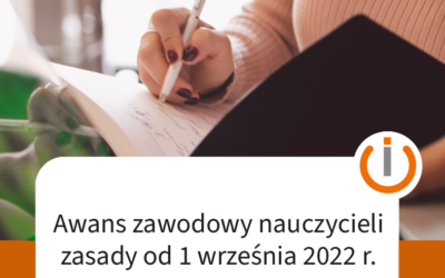 Awans zawodowy nauczycieli – zasady od 1 września 2022 r.